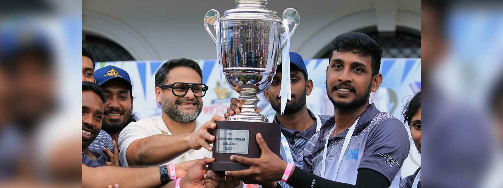 CMG Cricket League 2025 ශූරතාව Blue Fire කණ්ඩායමට